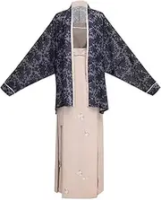 [JIMINISO] Original Song Dynasty Hanfu 3 Piece Suit Aircraft Sleeve Cardigan Green Sling Three Pleated Skirt Chinese Traditional