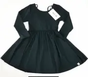 Omi Jo Green Jade Billow Long Sleeved Dress Size 8 NWT