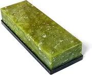 Knife Sharpening Stone,10000 Grit Sharpener Whetstone Final Fine Polishing Natural Green Honing Oilstone for Knives Tools,Cutting Tools 180 * 60 * 30mm (A)