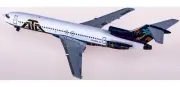 For 1:400 AeroClassicsAC411049 ATA Airlines B727-200 N770AT+Free Tractor