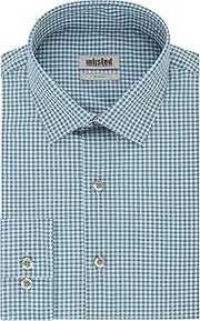[Kenneth Cole] Unlisted Men's Dress Shirt Slim Fit Check