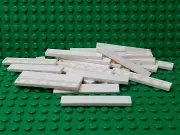 ** 25 CT LOT ** Lego NEW white 1 x 6 tile pieces Lot of 25