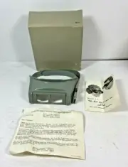 NOS Slip-On 3-D Binocular 2.75 Magnifier Adjustable Headband Style NO.7