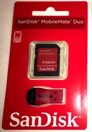 Sandisk MobileMate Duo SDDRK-121-B35N ✅ ❤️️ ✅ ❤️️ NEW! FACTORY SEALED!