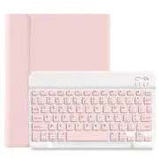 MCC iPad (A16) 11" 2025 Bluetooth Keyboard Case Cover Apple 11th Gen Pencil Slot [Pink]