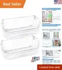 Frigidaire Refrigerator Door Shelf Replacement: 2-Pack Bins Plus Can Organizer