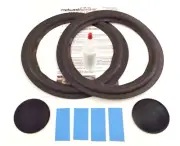 Acoustic Research AR-2ax 10" Woofer Refoam Kit Speaker Foam Repair w/ Dust Caps!