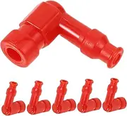 ULTECHNOVO 1set Spark Plug Boot Protector Rubber Iron Motorcycle Plug Boot Spark Plug Cap for Scooter 10pcs