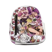 JoJo's Bizarre Adventure Giorno Giovanna Group Floral Mini Backpack BioWorld NWT