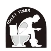 Creative Toilet Hourglass Timer Sand Timer Plastic Sandglass Timer Craft Gift TAO A