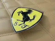 Ferrari Roma Shield Badge Fender Emblem F169 Article 974064 Genuine OEM
