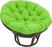 Cushions Hanging Chair Cushion, Papasan Chair Cushion, Garden Furniture Cushion, Hanging Basket Seat Cushion, Thick Seat Cushions for Rattan Furniture and Garden Chair ( Color : Green , Size : 100*100