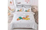 Rabbit Kids Quilt/Doona/Duvet Cover Set