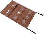 NAMOARLY Wheeled Housekeeping Cart with Hanging Storage Bags Organizer for Cleaning Supplies Dirty Clothes Hotels and Offices Generous Capacity Easy Maintenance