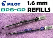 10x Pilot BPS GP REFILLS BLUE BLACK Red Pens 1.6mm Extra Broad Colosr RFJ-GP-XB