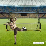 Portable Soccer Rebounder Net Volley Training Football Goal Trainer Practicing