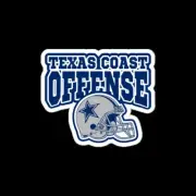 The original Texas Coast Offense high quality bubble-free stickers