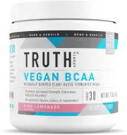 Vegan BCAA Powder- 2:1:1 Ratio Natural Bcaas Amino Acids Powder for Energy, Musc