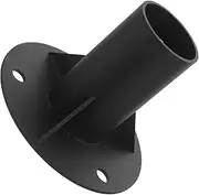 Heavy Duty Metal Floor Flange for Deck Railings Inner Diameter Post Base for Mailbox and Flagpole Sturdy and Reliable Installation Hardware with Elegant Design