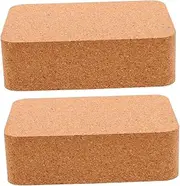 LIFKOME 2pcs Diy Stamping Cutting Board Cork Punching Pad for Crafting Protection for Tools Portable Punch Mat for Diy Projects