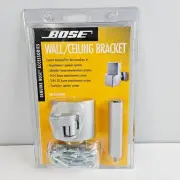Bose UB-20 Silver Wall Ceiling Bracket Speaker Mount Silver Genuine New Sealed