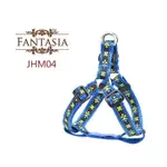 【JHM04】中型犬外出胸背帶(M) 安全鎖插扣 防暴衝 范特西亞 FANTASIA (狗項圈 中型狗 狗牽繩 拉繩)