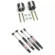 TeraFlex Exhaust Spacer 4pc 2.5" Lift Shocks Fits 2012-2018 Jeep Wrangler JK JKU (for: Jeep)