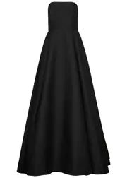 Bernadette Isa Strapless Taffeta Gown - Black - 34 (UK6 / XS) 34 (UK6 / XS)
