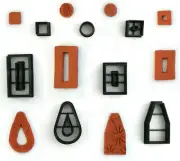 Earring Clay Cutter - Mix and Match | Polymer Clay Cutter set | Shape Cutter |