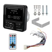 Marine Radio FM AM MP3 Media Player Boat Stereo Bluetooth USB AUX Receiver6552