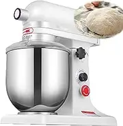 Electric Stand Mixer 7L, 500W Tilt-Head Food Mixer with 11-Speed Speed Adjustment, 360° Mixing Without Dead Ends and One Click to Use, Removable Splash Cover, Silent Operation, for Home