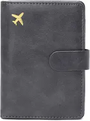 Women Wallet PU Leather Wallet Large Capacity Card Holder,Grey