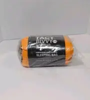 Tact Bivvy 2.0 Emergency Sleeping Bag W/Stuff Sack, Carabiner, Survival Whistle,