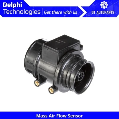 For 1999-2000 Volvo V70 2.4L L5 Naturally Aspirated Mass Air Flow Sensor Delphi (for: Volvo)