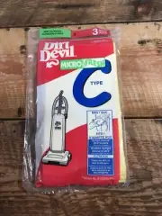 Dirt Devil MicroFresh Vacuum bag Type C Pack Of 3