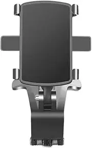 AIMALL 360° Rotatable Car Phone Holder for Smartphones, Compatible with Devices 55mm-75mm, Mounts on Dashboard, Sun Visor, or Desk