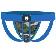Combat Jockstrap - Blue - Medium