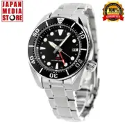 Seiko Prospex SBPK003 GMT Black Dial Scuba Diver 200m Solar Sapphire Men Watch