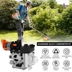 Lawn Mower Carburetor Aluminum Alloy Carburetor Replacement Efficient TokyC