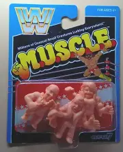 WWE MUSCLE figures ~ Junkyard Dog Ultimate Warrior Jake Roberts / Super7 @ 2018