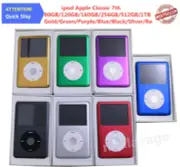 NEW, Apple iPod Classic 5th 6th 7th generation 80 120 160 256 512 1TB- Warranty