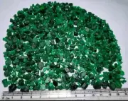540-Ct Good Quality Emerald Natural Deep Greenish Color Lot From Swat Mine Pak