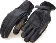 Rokker McAllen Motorcycle Gloves, black, Size S for Men