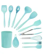 MegaChef Set of 12 Silicone Cooking Tools
