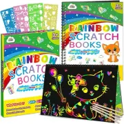 ZMLM Scratch Paper Craft Art Rainbow Set