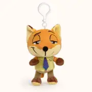 Plush Toy Nick Wilde Soft Stuffed Animals doll Zootopia Keychain