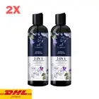 2x Varlis Waris Herbal Shampoo 2 in 1 Conditioner Reduce Hair Loss Fall 400 ml