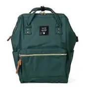 anello Brand Women's Backpack Large Capacity Oxford Waterproof SchoolBag Anti-theft Laptop Bag Male&Female Travel Knapsack green 14 inches
