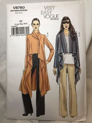 very easy vogue patterns Jacket And Pants V8780