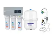 6 stage RO 50GPD reverse osmosis Alkaline water filter with Pump + S304 Tap